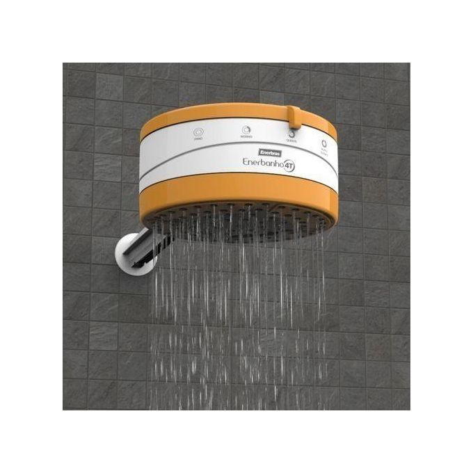 Enerbras Enershower Automatic Instant Hot Water Shower Heater, shower head Head for Normal, Salty/ Hard Water