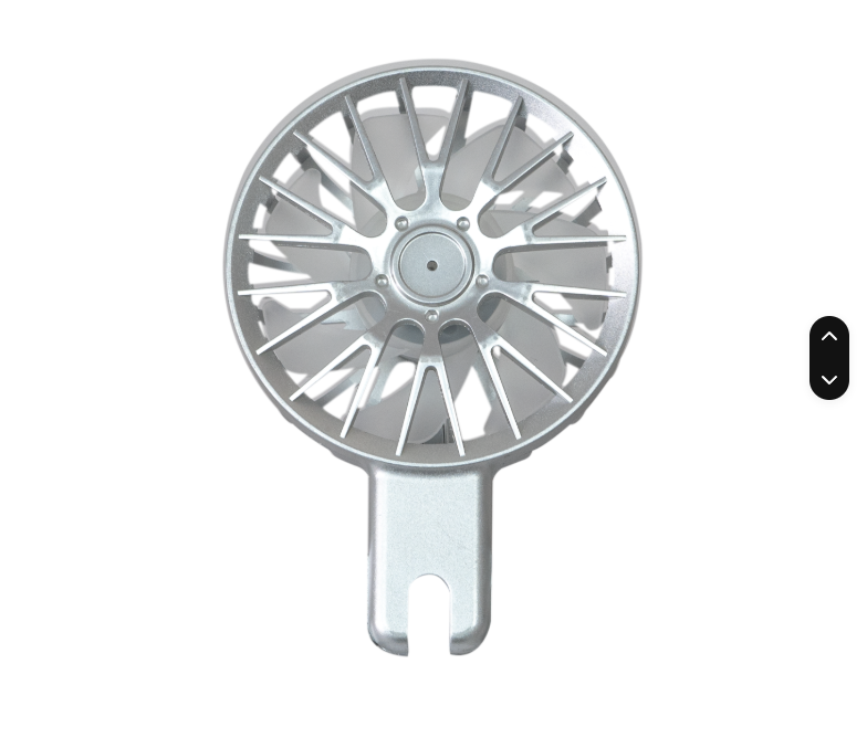 Portable Foldable Aluminium Alloy Desktop Laptop 7-levels Stand Tablet Stand with Cooling Fan