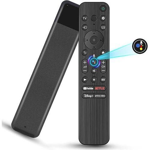 Tv Remote Control OLED QLED FHD Smart Android Television with Google Assistant and Voice Command