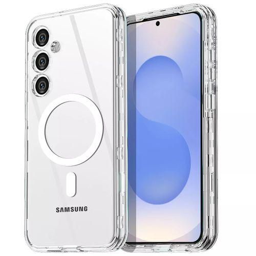 Galaxy S24 5G Crystal Clear Transparent anti yellowing MagSafe/Magnetic case/cover