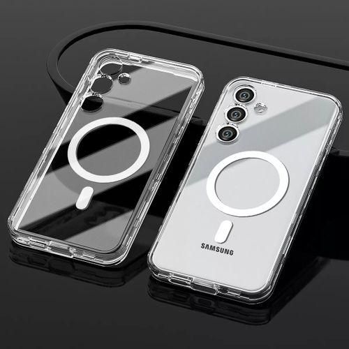 Galaxy S24 5G Crystal Clear Transparent anti yellowing MagSafe/Magnetic case/cover