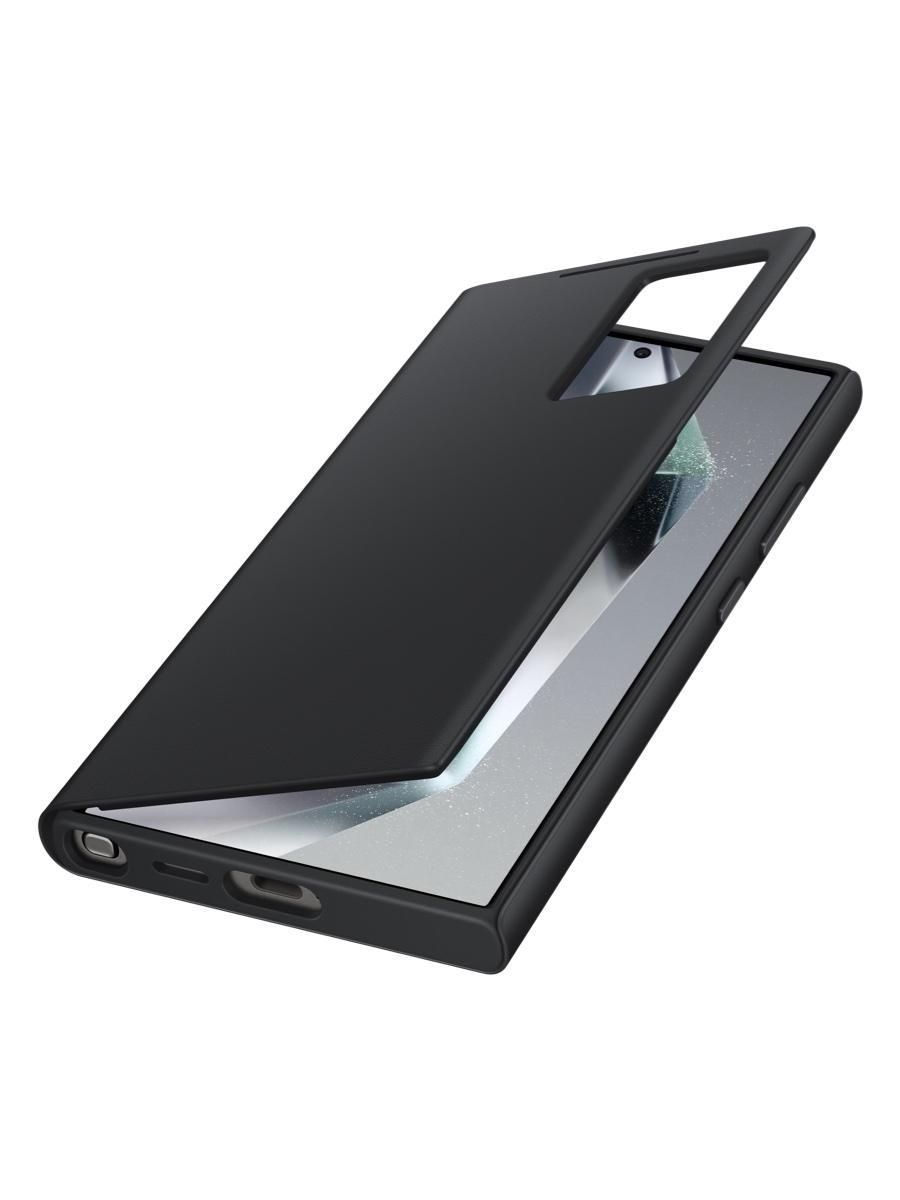 Galaxy S24 Ultra Official Smart View Black Wallet Case/cover