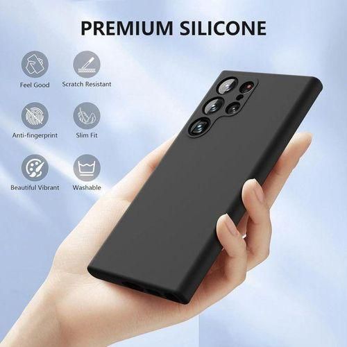 Galaxy S25 Ultra Black Original Silicone Case/ Cover