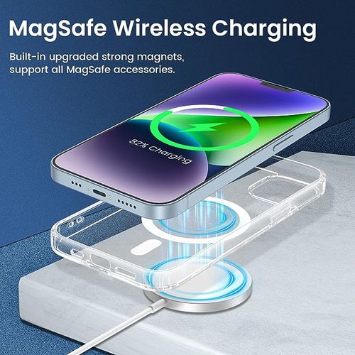 Iphone 13 Clear Magsafe Cover/case-wireless Charging