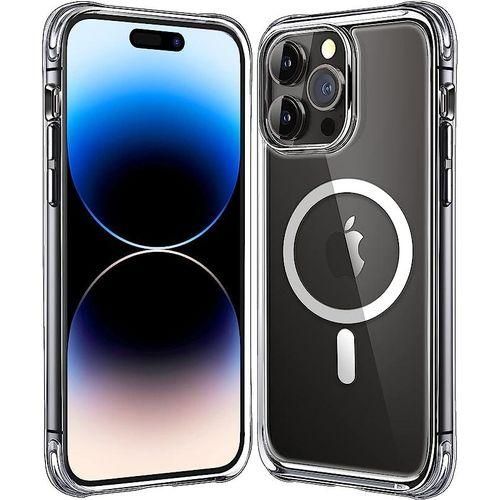 iphone 14 pro max clear/transparent magsafe cover/case-wireless charging