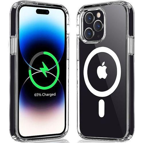 iphone 14 pro max clear/transparent magsafe cover/case-wireless charging