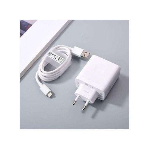 Oppo SuperVooc SUPER FAST Charger Adapter + USB-C Cable