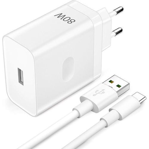 Oppo SuperVooc SUPER FAST Charger Adapter + USB-C Cable