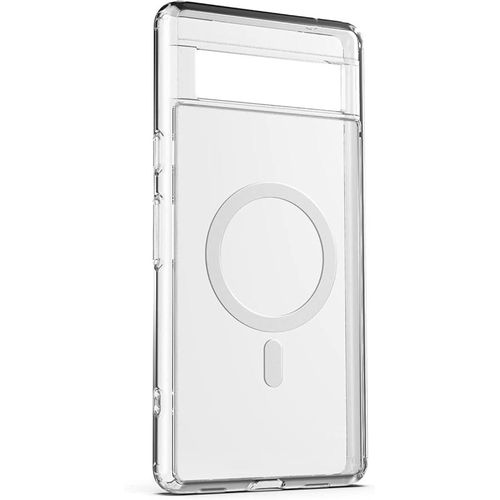 Google Pixel 7 Crystal Clear Magsafe Anti-Yellowing Shockproof Hard PC Back Cover/case