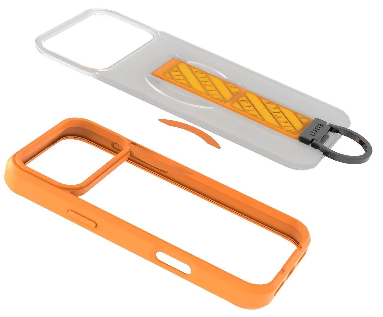 Levelo Morphix Clara Gripstand Shockproof Magsafe Case/Cover for iPhone 17 Pro Max