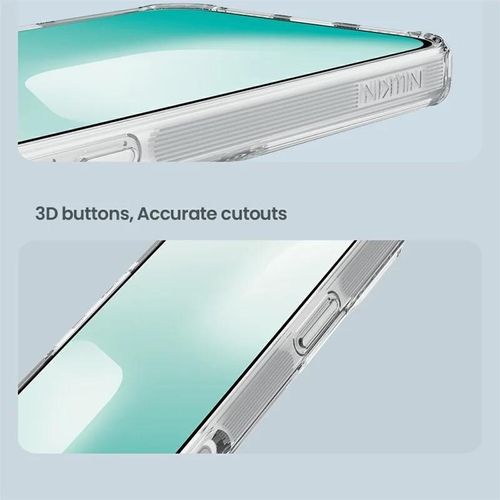 Nature Pro Series for iPhone 17 Air Case/Cover Compatible with MagSafe TPU + PC Ultra Clear Phone Cover/Case - Transparent