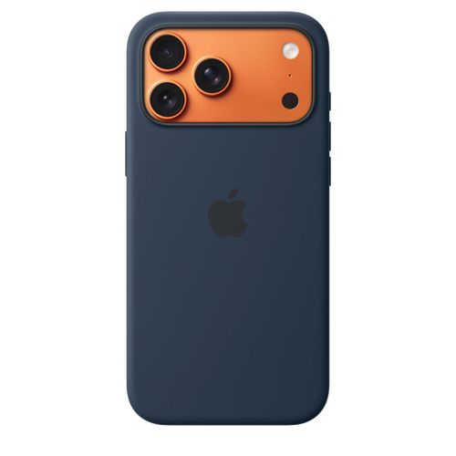 Apple iPhone 17 Pro Max Silicone Case/cover with MagSafe – Midnight