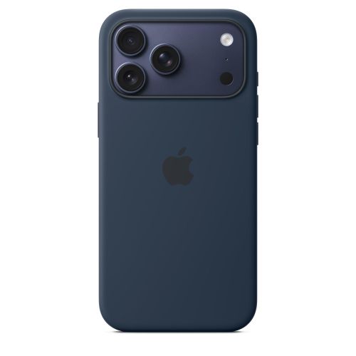 Apple iPhone 17 Pro Max Silicone Case/cover with MagSafe – Midnight