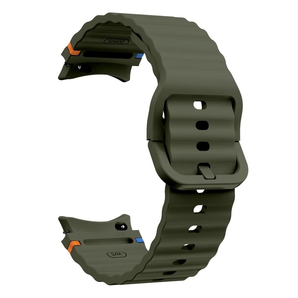 Samsung Watch 7 Band 40mm 44mm, Silicone Bands For Galaxy Watch FE 40 mm/Galaxy Watch 6 5 4 Band/strap 40mm 44mm/Galaxy Watch 6 classic 43mm 47mm For Women Men