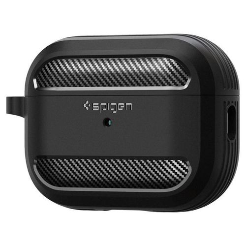 Spigen Rugged Armor Apple AIRPODS PRO 1 / 2 MATTE CASE/COVER BLACK