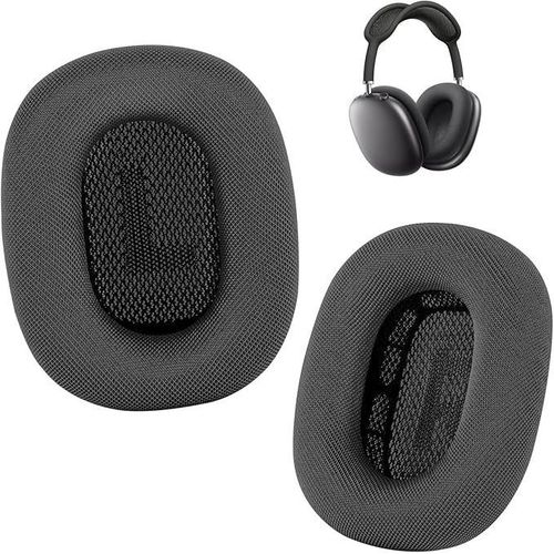 Ear Cushions for AirPods Max Headphone - Upgraded Mesh Earpads with Silicone Layer, Magnet, Memory Foam and Noise Isolation