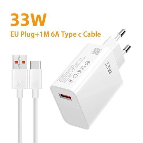 XIAOMI Super Fast Charger 33W Redmi Turbo for Note 15 Pro