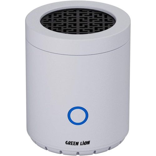 Green Lion Dune Mini Electric Incense Burner, 55 times Recommended Use,Portable Rechargeable Arabic Bakhoor/Bukhoor Burner with Type-C Charging for Home, Office, and Car - Aroma Diffuser (White)