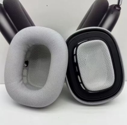 Ear Cushions for AirPods Max Headphone - Upgraded Mesh Earpads with Silicone Layer, Magnet, Memory Foam and Noise Isolation