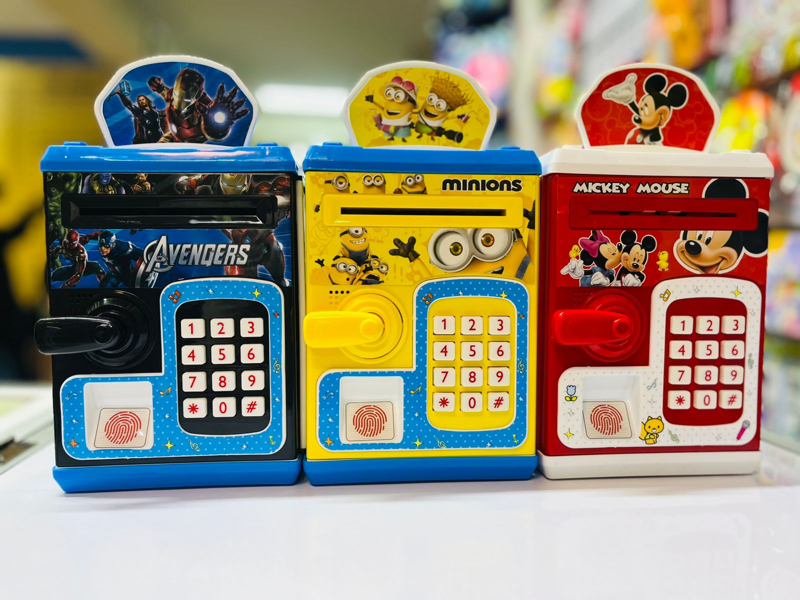 🐷 Save the Fun Way!
Teach your little ones the joy of saving with our adorable kids’ piggy banks! Cute, colorful, and durable — perfect for coins, bills, and big dreams! 💰🎉
Let the saving adventure