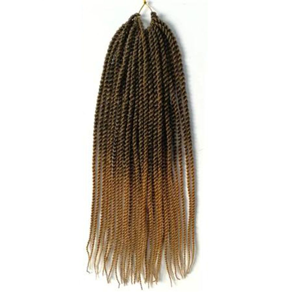 Box Braids Crochet Hair Crochet Box Braids Pre-looped Synthetic Crochet Braids for Black Women Crochet Hair 18 Inch 24 Inch Ombre Prelooped Crochet Box Braids Crochet Hair