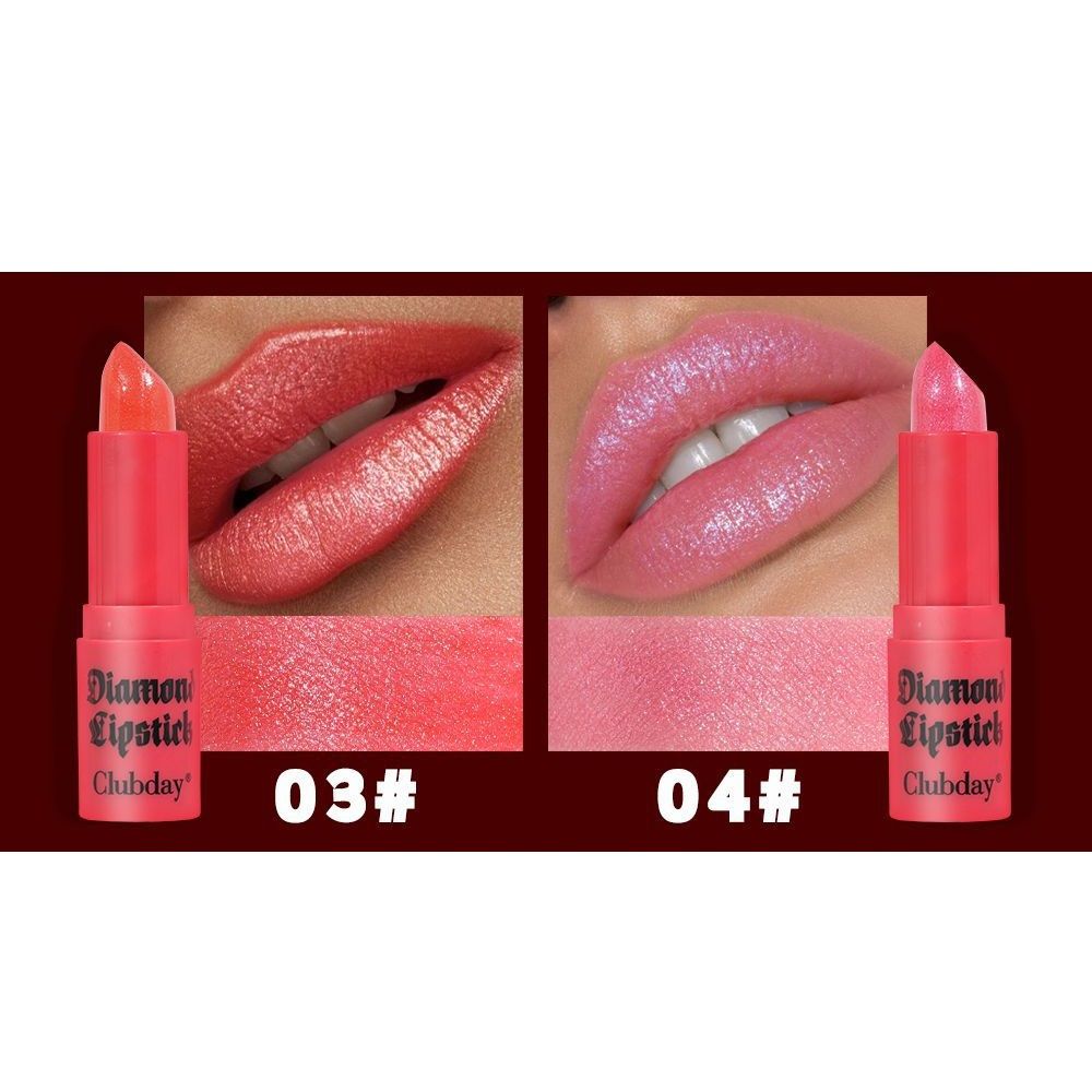 Super Lustrous Lipstick For Soft, Fuller-Looking Lips, Moisturized Feel, Iced Amethyst Non-Sticky Color Changing Lipstick Glimmer Gloss, High-Shine Finish,  Long Lasting Magic Tint Stain Gloss Set