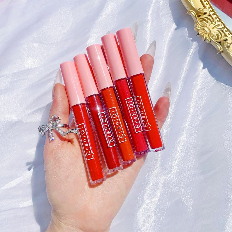 10Pcs Velvet Matte Lipstick Makeup Set Nude Matte Soft Dark Color Stick High Pigmented Long-Lasting Non-Stick Cup Not Fade Waterproof Lip Stick Lip Balm Beauty Cosmetics Gift for Girls and Women view 4