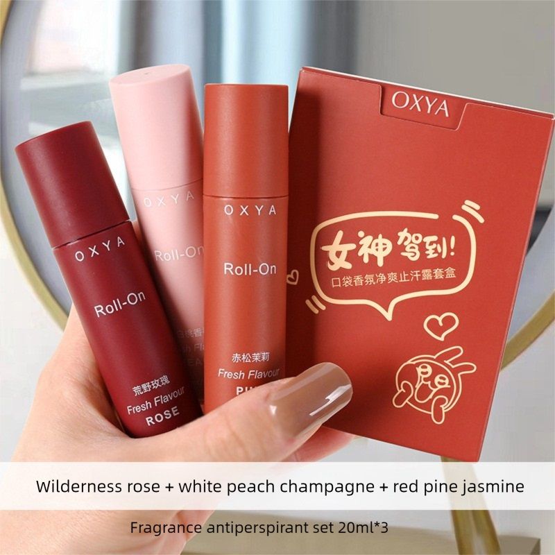 Essential Oil Roll On Verola Perfume Set, Pheromone Perfume, Specially Designed For Women, Portable Perfume Long Lasting Female, Roll On Perfume Aromatherapy Roller Natural Fragrance Gift for Women