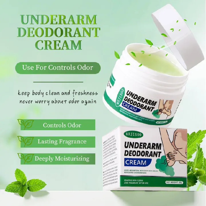 Natural Deodorant Cream, Aluminum Free Deodorant for Women or Men For Private Parts Gives you gentle, effective, and long lasting protection and attraction for Date, Work, Party, Daily life, Day or Ni