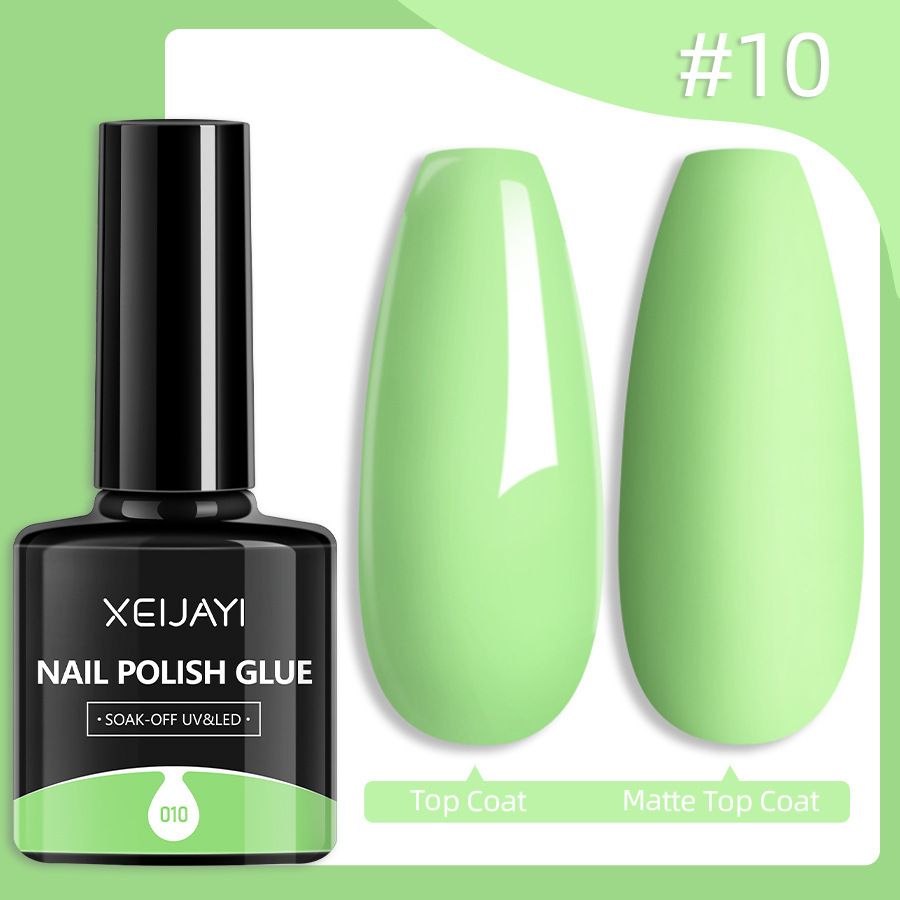 Gel Nail Polish Set 12 Colors, Spring Summer Pastel Soft Green Blue Coral Peach Lilac Purple Pale Creamy Shades Popular Nail Art Design Salon Free Spirit Glossy Collection at Home DIY Manicure Gifts