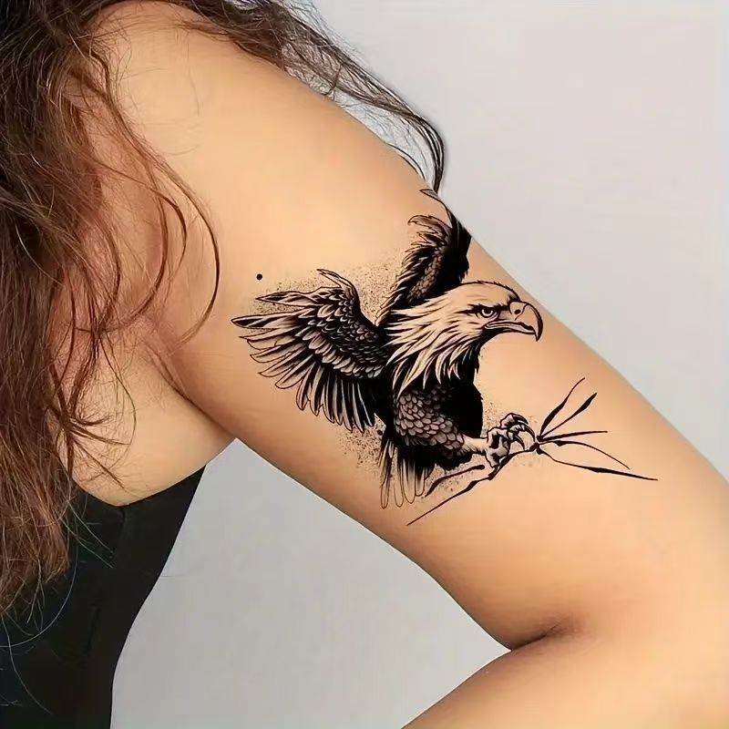 30 Sheets Wolf Lion Tiger Beast Temporary Tattoos For Adults Men Women, Long-lasting Realistic Wild Beast Animal Designs Tattoos for Body Arm Leg Back