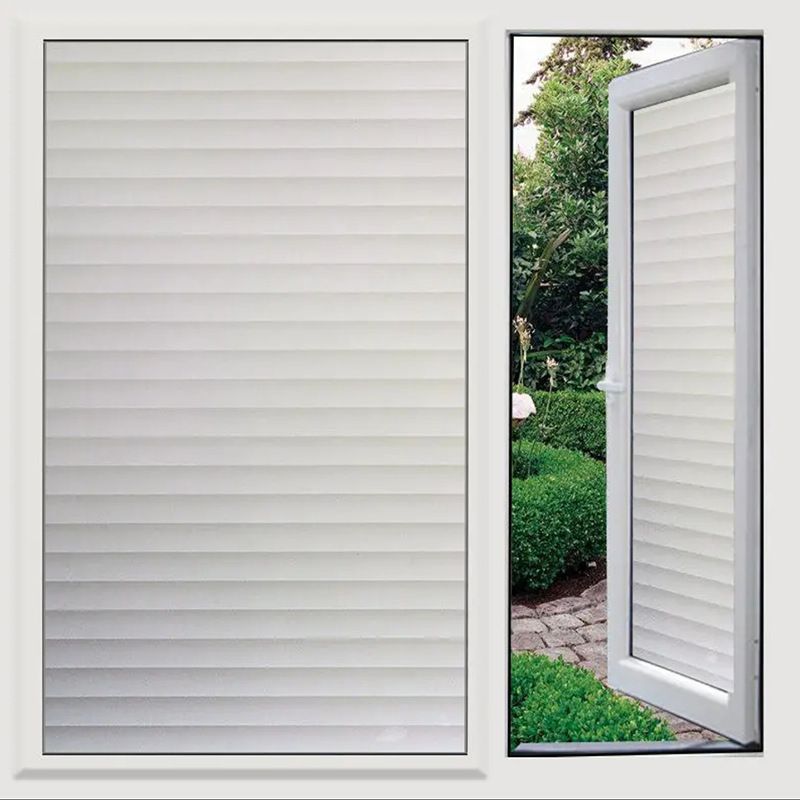 Decorative Window Film Etched Floral,Privacy Door Film,Static Cling Glass Film,No Glue Stained Glass Anti UV Window Paper Frosted Glass Film for Bathroom,Office,Meeting Room,Bedroom