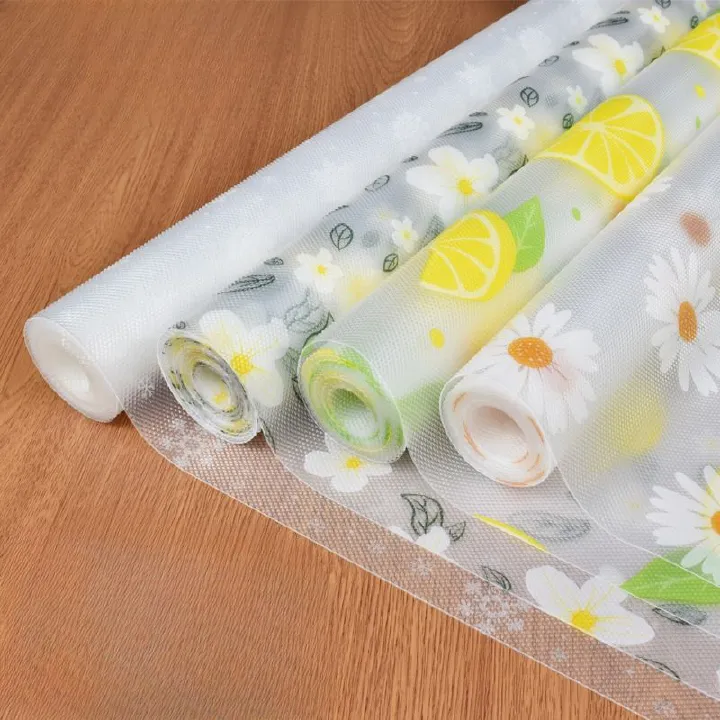 Shelf Drawers Liner Premium Non-Adhesive Cabinet & Drawer Liner for Kitchen Cabinets Pantry, Bathroom NonSlip, Washable, OilProof Waterproof Shelf Paper Easy to Cut Durable Cabinet Mat