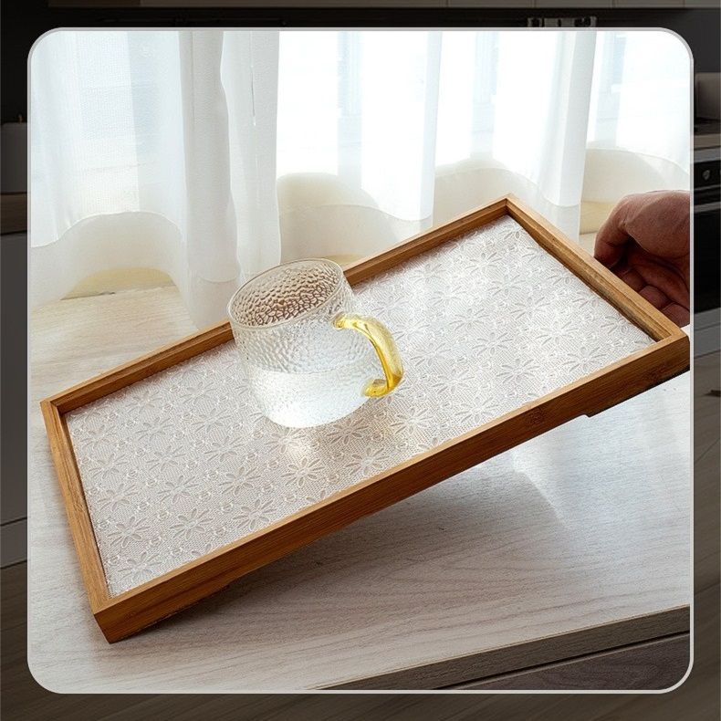 Shelf Drawers Liner Premium Non-Adhesive Cabinet & Drawer Liner for Kitchen Cabinets Pantry, Bathroom NonSlip, Washable, OilProof Waterproof Shelf Paper Easy to Cut Durable Cabinet Mat