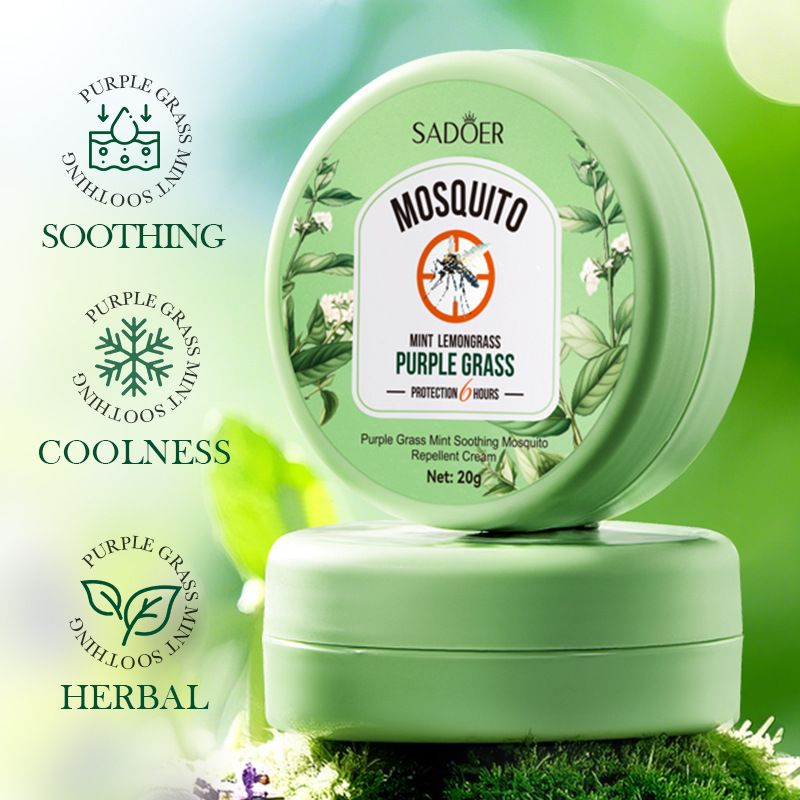 Naturals Mosquito Repellent Balm for Outdoor Patio, Hiking, Camping, Plant-Based with Cedarwood, Lemongrass & Rosemary, Keep Mosquito Away,Plant Based Ingredients,Great for Room/Travel/Camping