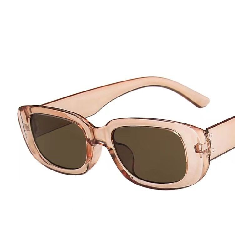 Women's Polarized Rectangle Sunglasses for Women Men Trendy Y2k Retro Driving Glasses 90's Vintage Fashion UV400 Protection Cool Narrow Square Frame
