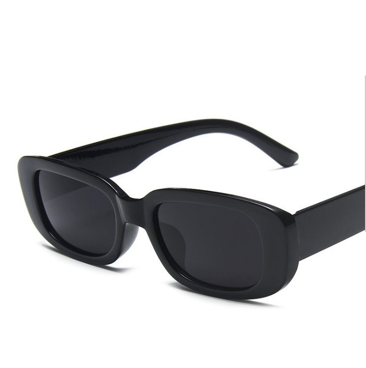Women's Polarized Rectangle Sunglasses for Women Men Trendy Y2k Retro Driving Glasses 90's Vintage Fashion UV400 Protection Cool Narrow Square Frame