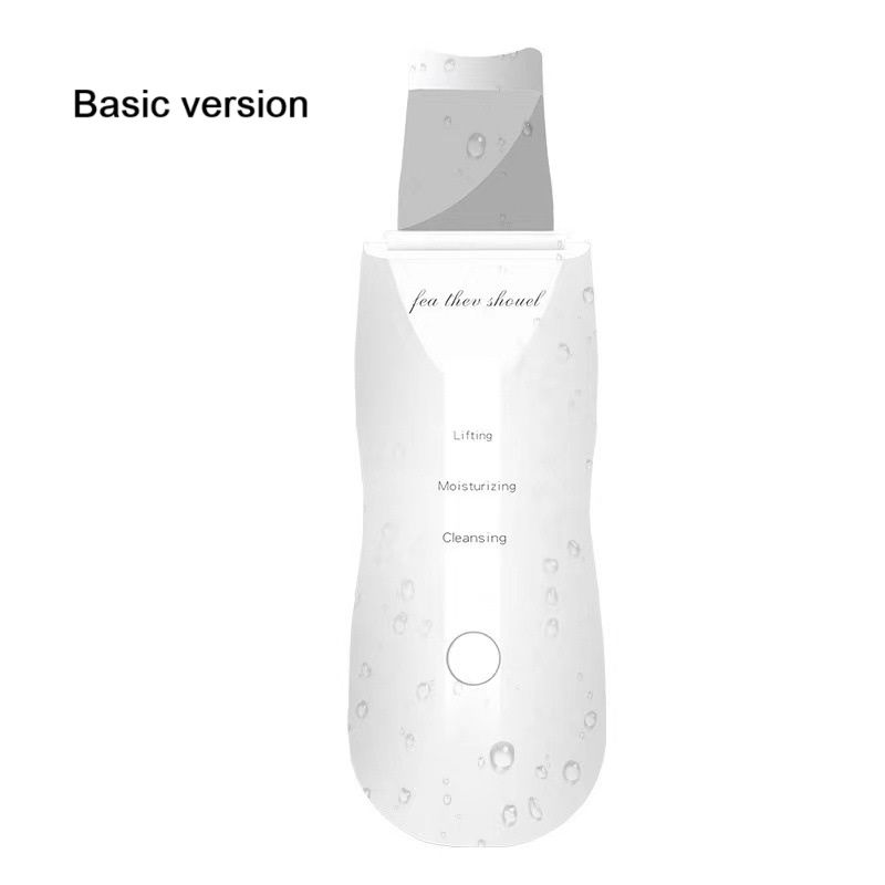 Skin Scrubber Face Spatula Skin Spatula Pore Cleaner Blackhead Remover Tools for Facial Deep Cleansing Skin Scrubber Face Spatula Pore Extractor with USB Charger