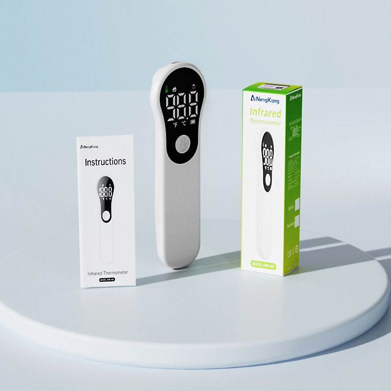 Forehead Thermometer for Adults, Kids, Baby, Non-Contact Digital Infrared Thermometer, Instant Read, Accurate & Fast Fever Detection, Portable Easy-to-use with Fever Alarm, for Home, Clinic, Office