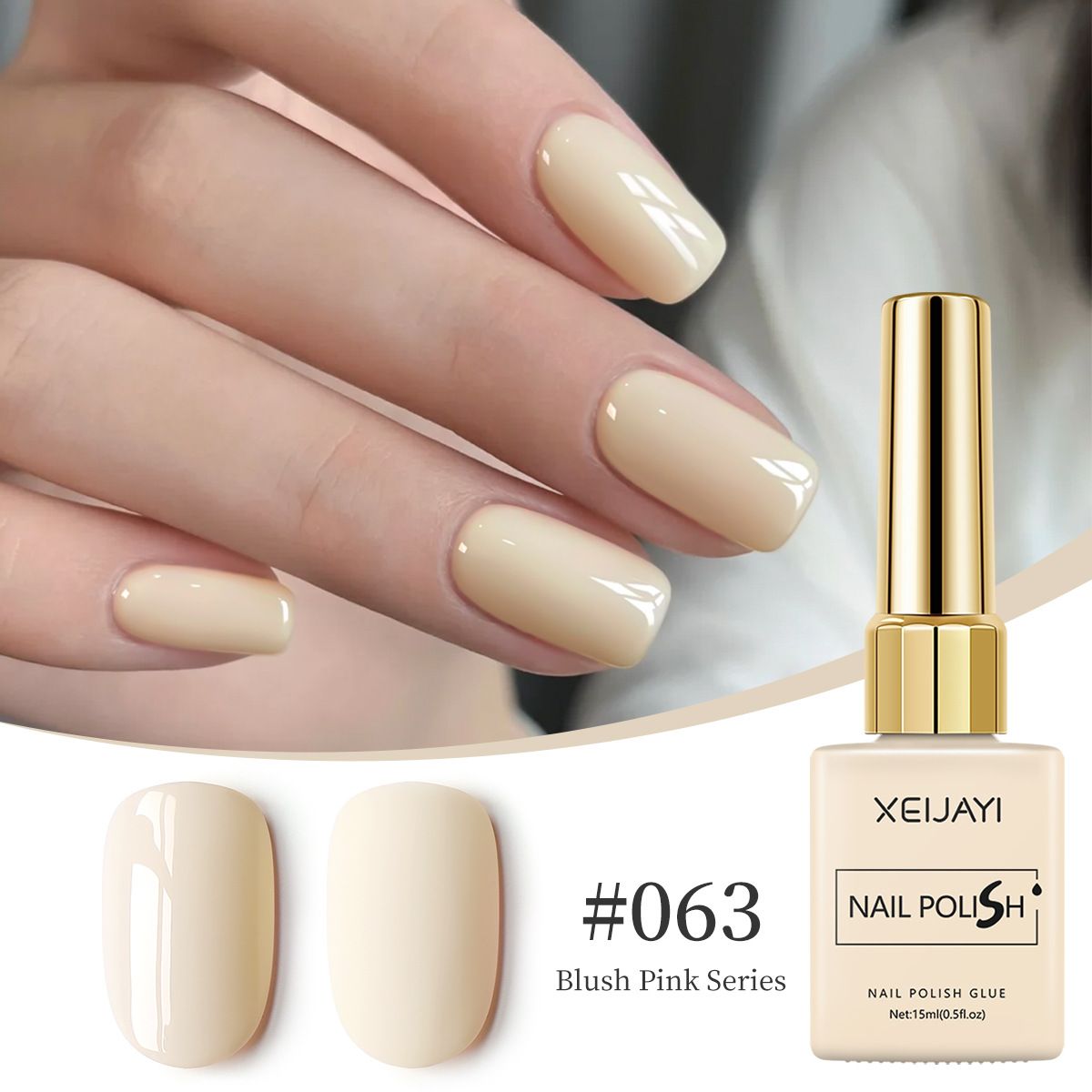 Nail Polish Set 6 Colors, Hot Pink Tones Neon Pink White Gel Polish Magenta Light Soft to Dark Quick Dry Natural Shine All Seasons Halloween LED Nail Art for Nail Lovers Gift Salon DIY Starter Kit