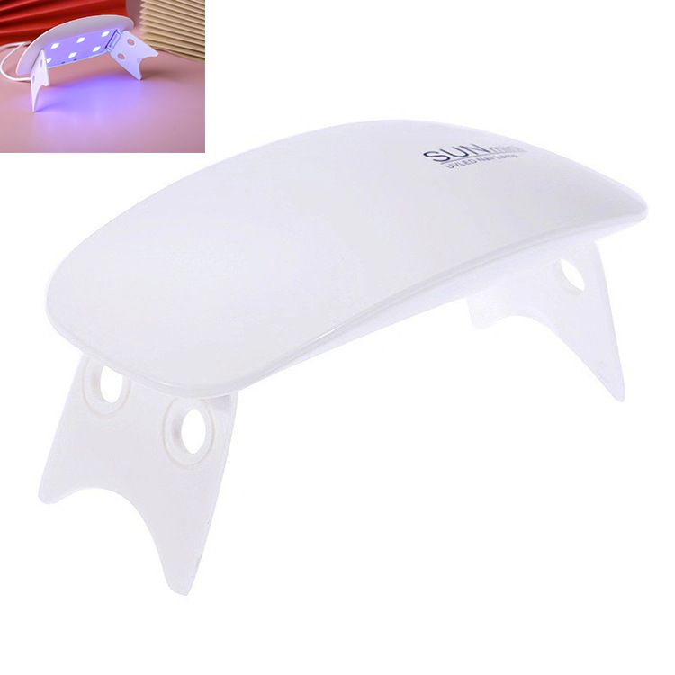 Handheld UV Light for Gel Nails, Mini Nail Lamp Rechargeable with LCD Display, Portable Manicure Uv Led Light Eye-Protective Cover Flash Cure Nail Dryer for Rhinestone Glue Decoration DIY at Home