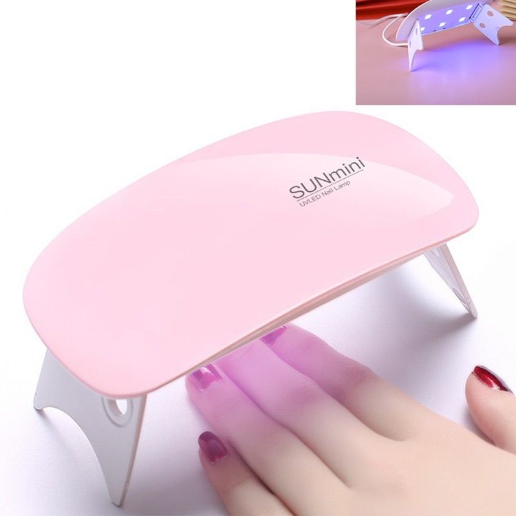 Handheld UV Light for Gel Nails, Mini Nail Lamp Rechargeable with LCD Display, Portable Manicure Uv Led Light Eye-Protective Cover Flash Cure Nail Dryer for Rhinestone Glue Decoration DIY at Home