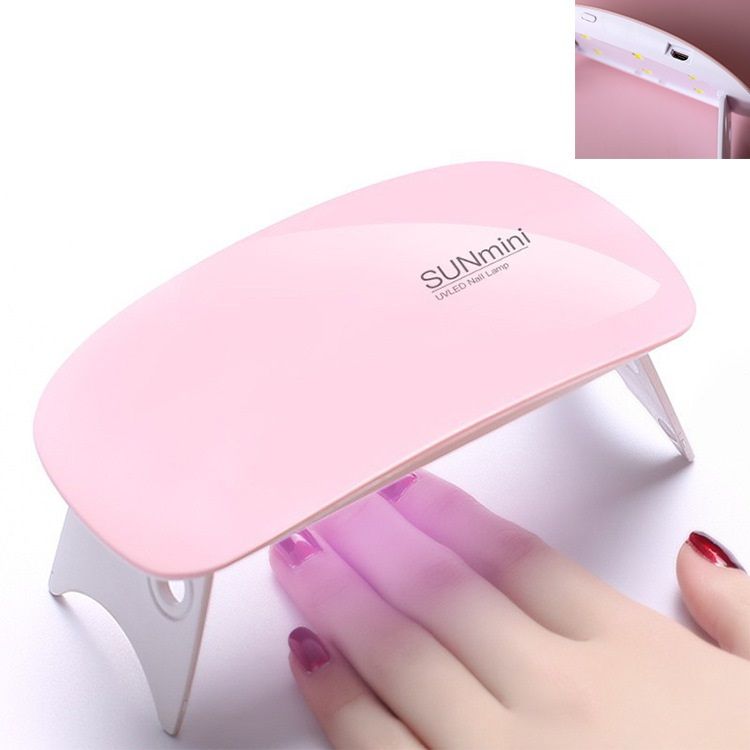 Handheld UV Light for Gel Nails, Mini Nail Lamp Rechargeable with LCD Display, Portable Manicure Uv Led Light Eye-Protective Cover Flash Cure Nail Dryer for Rhinestone Glue Decoration DIY at Home