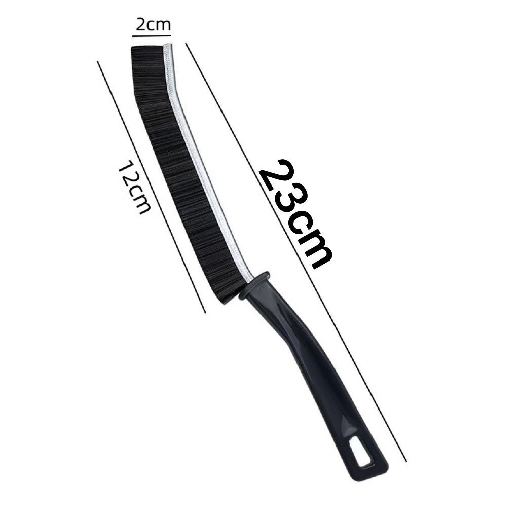 Crevice Cleaning Brush Hard Bristle Gap Grout Brush Multifunctional for Bathroom Household Kitchen Tiles Window Faucets, Toilet,Window, Vehicle, Showers, Bathtubs, Hard-bristled Cleaning Tool