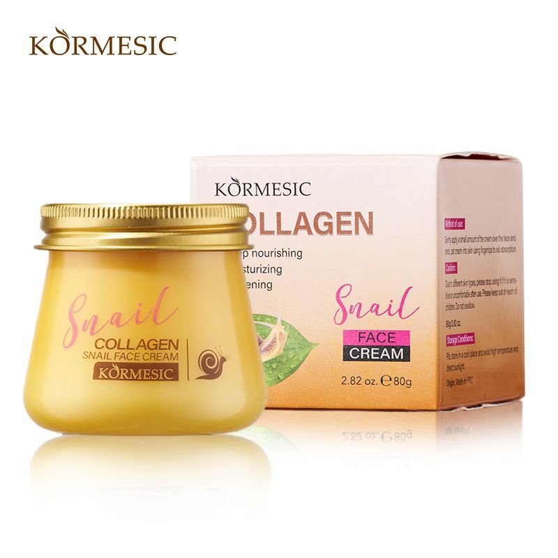 Snail Collagen Face Cream Snail Hydrating Anti-Wrinkle and Rejuvenating Cream, Hydrating Nourishing Cream for Fine Lines Wrinkles & Intense Hydration, Skin Renewal best gift for Women