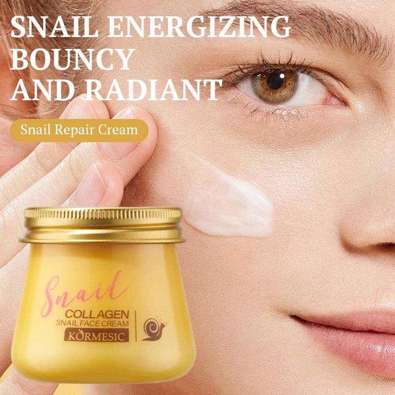 Snail Collagen Face Cream Snail Hydrating Anti-Wrinkle and Rejuvenating Cream, Hydrating Nourishing Cream for Fine Lines Wrinkles & Intense Hydration, Skin Renewal best gift for Women
