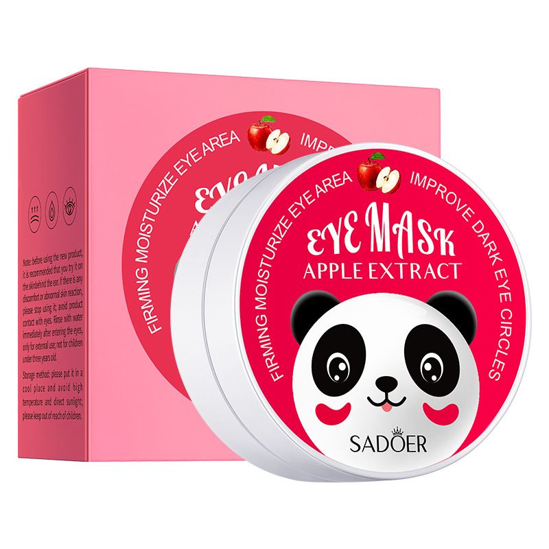 Eye Mask 60 Pcs (30 Pairs), Under Eye Patches for Dark Circles and Puffiness, Avocado Aloe Vera Seaweed Moisturizing Nourishing Eye Treatment Mask, Moisturizing and improving eye skin dryness