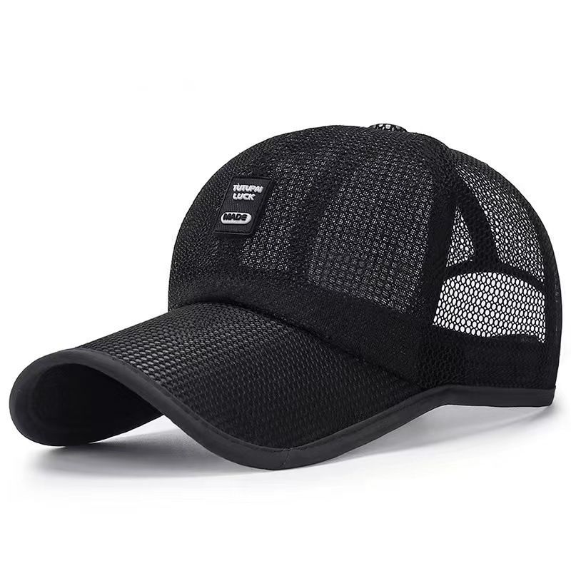 Summer Mesh Baseball Cap for Men Women Trucker Mesh Hat Baseball Hats Outdoor Sports Running hat Adjustable Breathable UV Protection Caps Casual Quick Dry Cool Trucker Hats