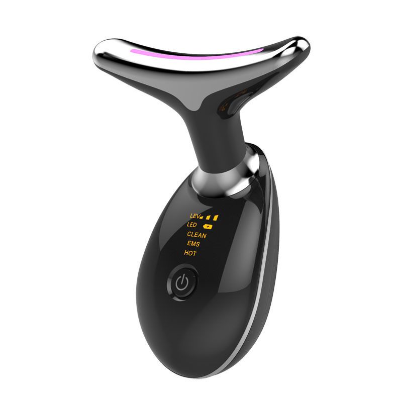 Red Light for Face & Neck Beauty Device Facial Massager Tool and Neck Care Device for Neckline Care, Face and Neck Massager Daily Skin Care Routine, Portable Facial Massager, Home Skin Care Tool