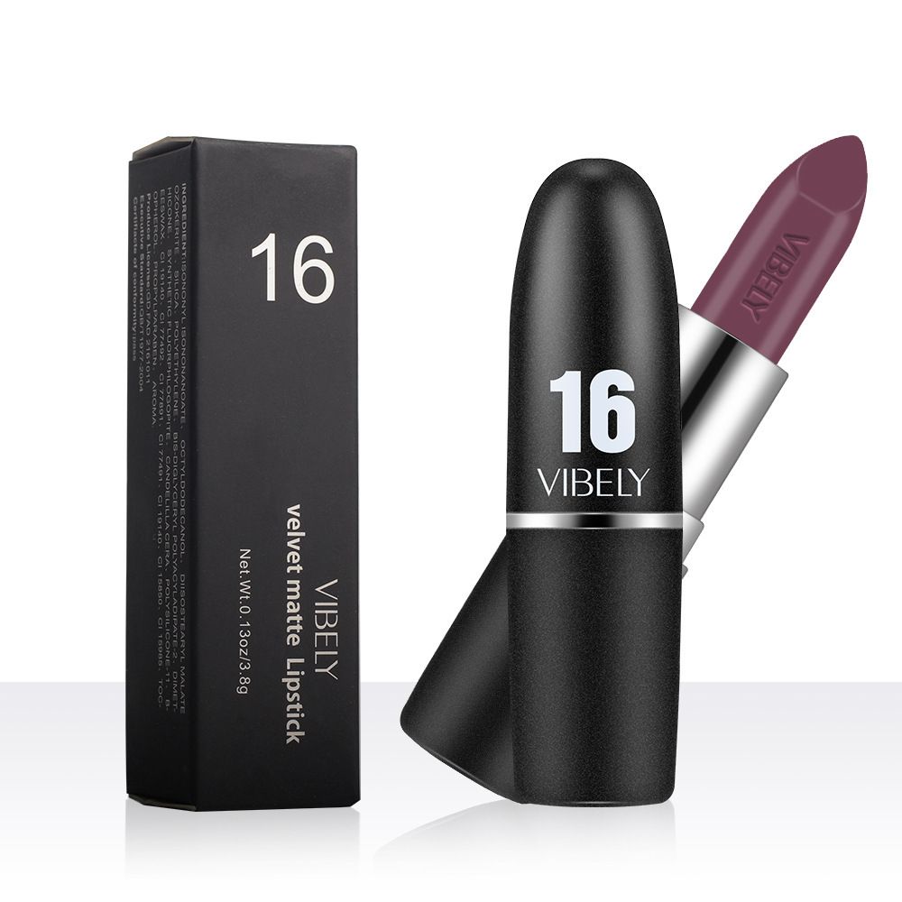 Senior Matte Lipstick, Bold & Intense Lipsticks Smooth Velvety Lip Gloss, Long Lasting Non-Stick Cup Not Fade Cruelty-Free Color Sensational Hydrating Lip Stick, Lip Makeup Gifts for Women and Girls view 5
